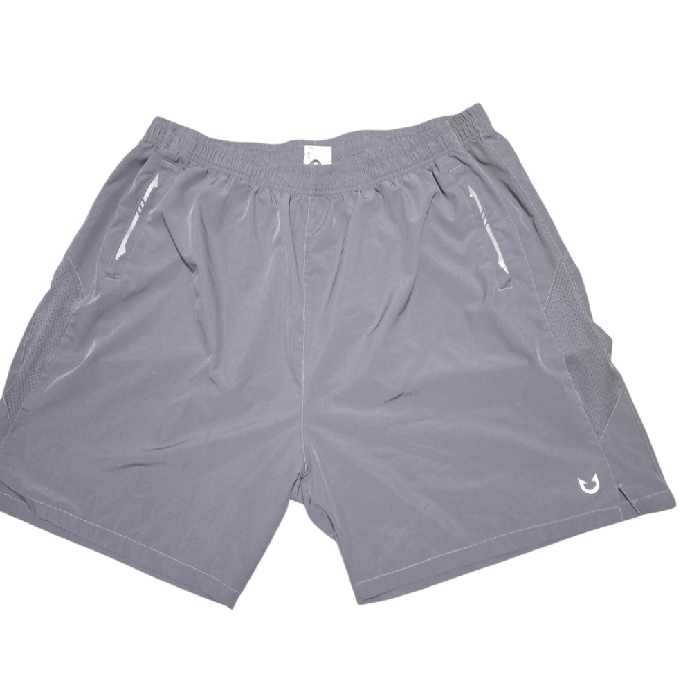 Gray Men's Northyard Swim Trunks, 3XL, Zip Pockets